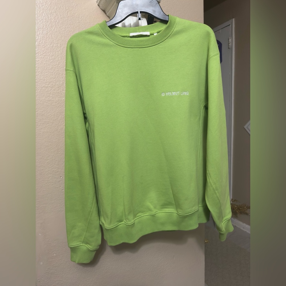 Helmut Lang Men's Green Sweater